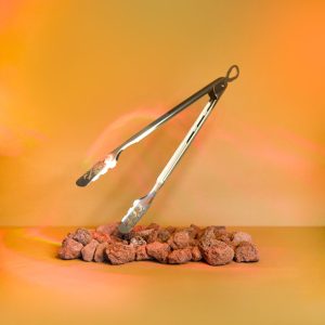 Pinza BBQ in acciaio inox AISI 304