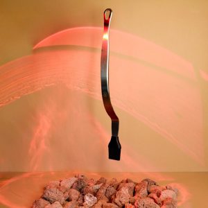 Pennello BBQ in silicone e acciaio inox AISI 304