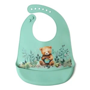 Bavaglino Kiokids in Silicone Vari Colori