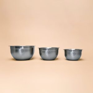 Set di Mixing Bowls in Acciaio Inox SilverBowl | FB Kitchenware