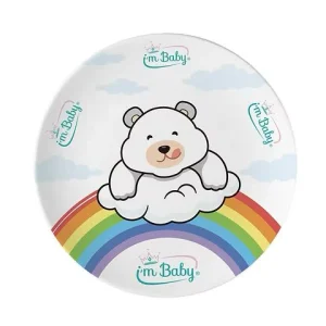 I'm Baby Piatto Piano in Melamina Vari Colori