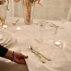 TOVAGLIA DAMASCO “BIANCO PURO”