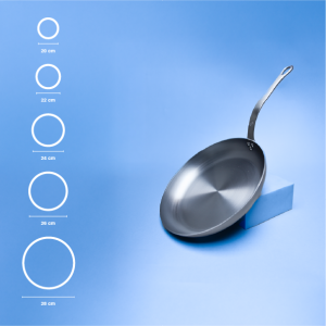 Padella in Ferro BeSteel™ 2,5 mm con manico satinato | FB Kitchenware