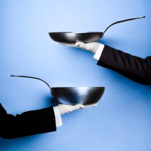 Be Bundle BeSteel™  | Padella in Ferro BeSteel™ 24Ø.+ Wok 26Ø. | FB Kitchenware