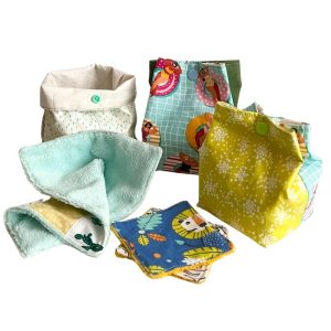 Salviette struccanti lavabili in cotone e spugna di bambù